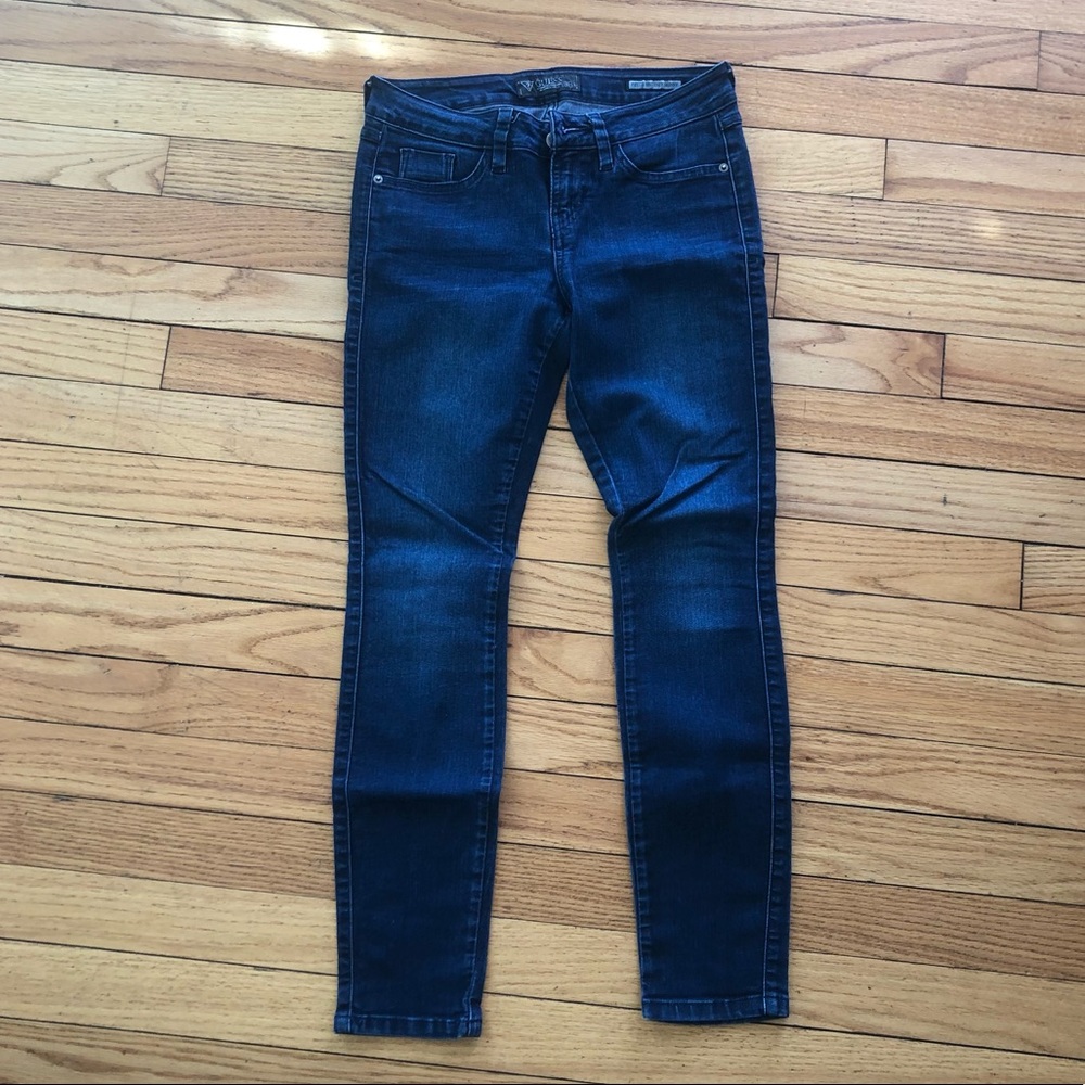 GUESS low rise skinny jeans
